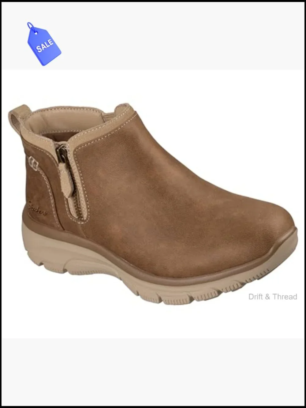 Women's Ankle Boots Waterproof Side Zip Cozy Faux Fur Lining Memory Foam Comfort